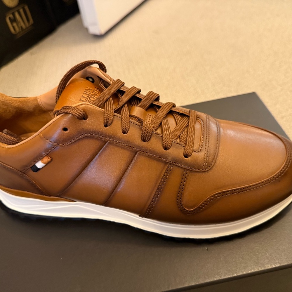 Allen Edmonds Tan Leather Men's Sneakers